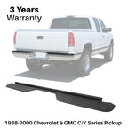 Rear Bumper Step Pad for Chevrolet Blazer C K Series Pickup 1988 2000 Black