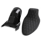 Short Rear Fender Black Seat For Harley Davidson Softail 06 17 200mm Tire