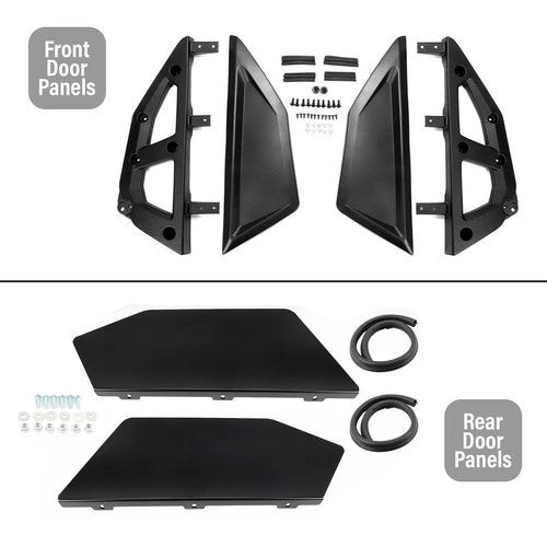 Pair Lower Door Inserts Panels Front for Honda Talon 1000X 1000R 1000X 19-22