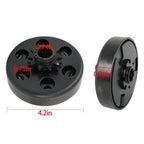 Fits For 40,41,420 Chain 6.5HP Centrifugal Go Kart Clutch 3/4" Bore 10 Tooth 10T