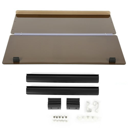 Tinted Fold Down Golf Cart Windshield Windscreen For EZGO Marathon 1986-1994.5