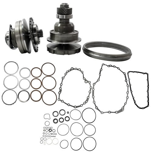RE0F10A JF011E Pulley Set with Chain Belt & Rebuild Kit for Nissan Rogue L4 2.5L