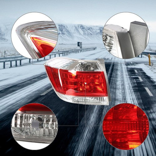 Driver LH Side Tail Light Lamp Assembly Replace For 2011-2013 Toyota Highlander