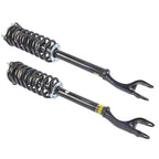2x Front Shock Spring Assys w/o ADS For Mercedes E350 E450 E63 W213 4Matic 17-23