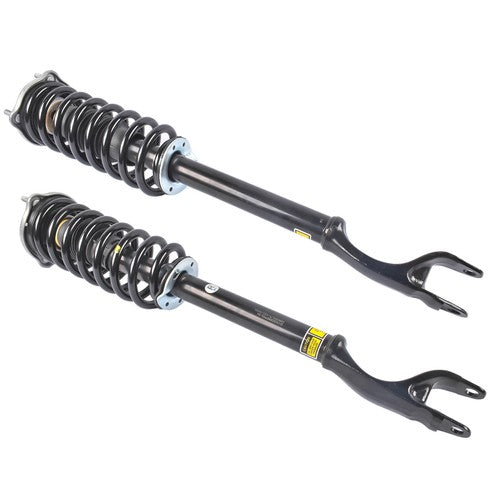 2x Front Shock Spring Assys w/o ADS For Mercedes E350 E450 E63 W213 4Matic 17-23