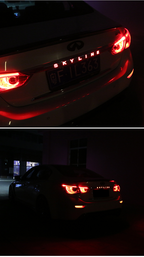 Smoke LED Tail Light Brake Signal Lamp for 2014-2017 for Infiniti Q50 Q50S