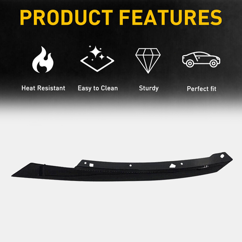 Black Grille Headlight Eyelid Molding Trim for 2016-2021 for Honda Civic