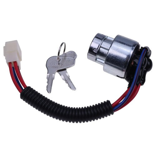 Ignition Switch w/2 Keys TC020-31820 For Kubota L3000F M6800 M4900 B2150 BX2200