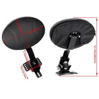 Plug In Driver Rider Backrest Pad Fit for Harley Street Electra Glide 1997-2024
