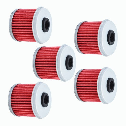 5x Oil Filter For Honda CRF250R CRF250X CRF450R CRF450X TRX450R CRF150R CRF150RB
