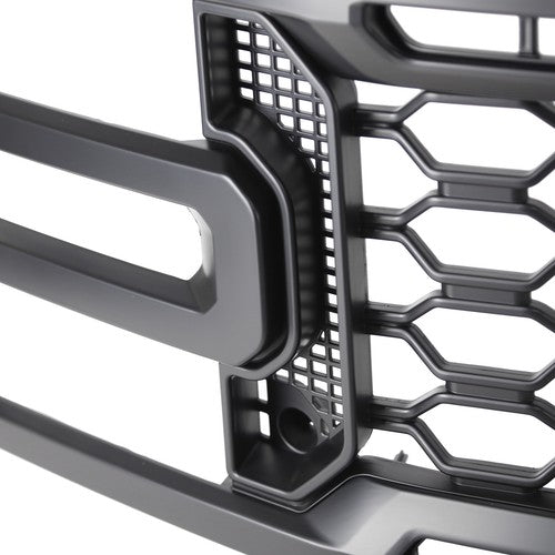 PC3Z-8200-HA Matte Black Front Grille for Ford F250 F350 Super Duty 2023 2024