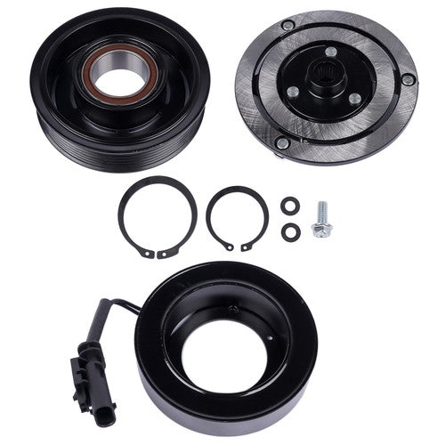 AC Compressor Clutch Kit for Chevrolet Colorado WT Z71 GMC Canyon SLT SLE 3.6L