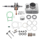 13000-HM8-A40 For Honda TRX250 crankshaft+valve kit+oil seal+cylinder sleeve