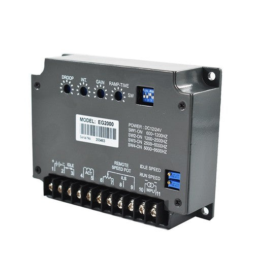Generator Governor Engine Speed Controller EG2000 Universal Electric
