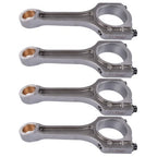 4x Connecting Rod For Hyundai Genesis Coupe Sonata Kia Optima 2012-2016 2.0L L4