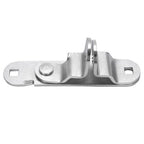 Silvery Trailer Swing Door Cam Bar Lock Hasp Keeper Latch for Utility Cargo Enclosed