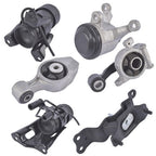 Engine Mounts & Transmission Mount Set 6Pcs for Infiniti JX35 QX60 Nissan Murano