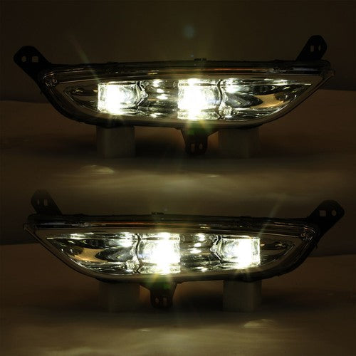 For 2015 2016 Chrysler 200 Direct Replacement Fog Light Bumper Lamp LED LH RH Side