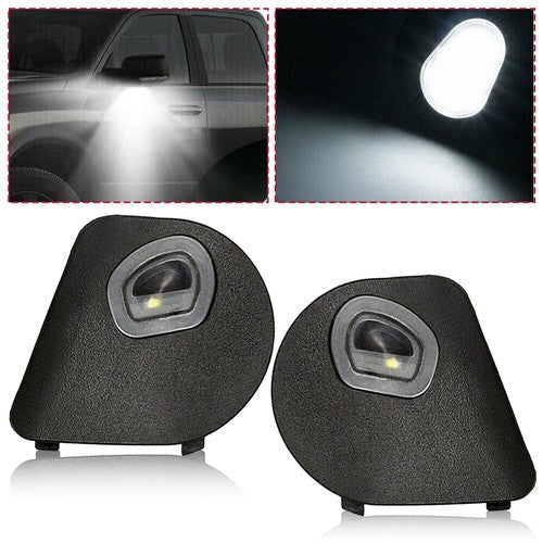 LED Side Mirror Puddle Lights for Dodge Ram 1500 2500 3500 4500 5500 2010 2019