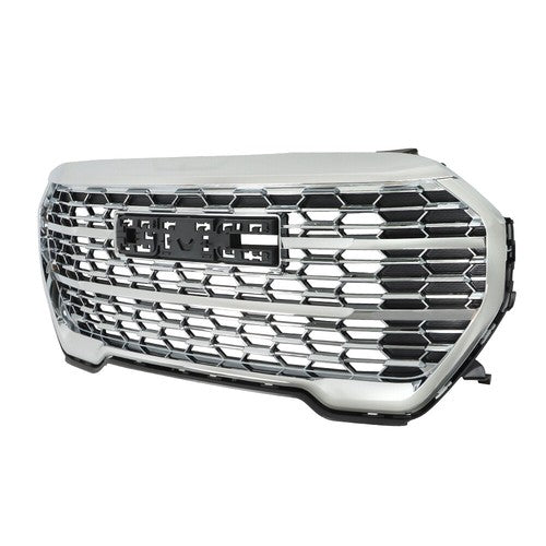Compatible For GMC Terrain 22-23 Front Bumper Grille Chrome Without Camera Hole