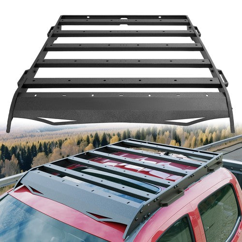 Roof Rack Cargo Carrier Steel For Toyota Tacoma 2005 To 2023 Double Cab 330 Lbs