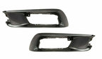 Front Bumper Fog Light Cover Kit pair for 2012 Honda Civic Sedan LX EX EX-L