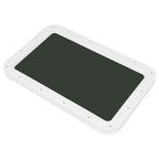 15 x24 White RV Window Entry Door Tinted Glass for Universal RV Trailer Camper