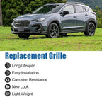 Front Bumper Upper Grille Matte Black Replacement For 2024 2025 Subaru Crosstrek
