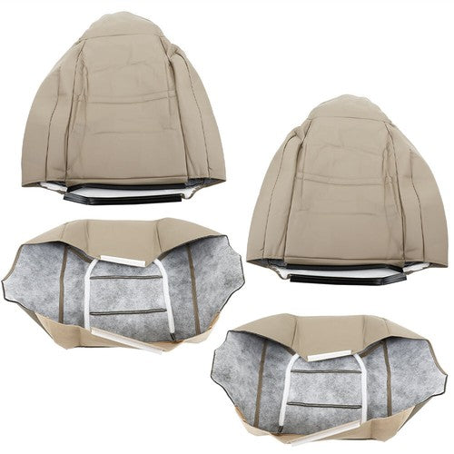 Driver & Passenger Leather Seat Cover New For Ford Ford F250 F350 F450 1999-2000