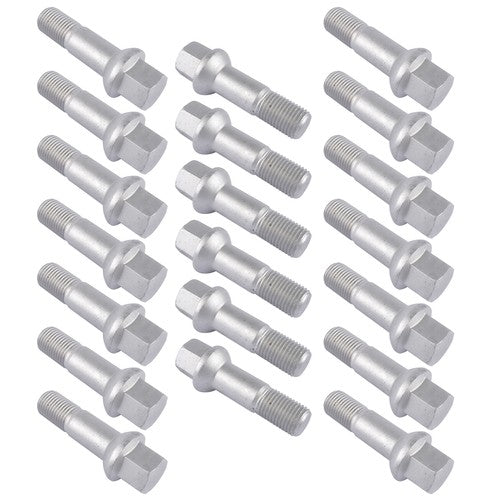 20PCS Wheel Lug Bolts Nuts for Mercedes ML550 S500 CL500 GL450 G500 0009905307