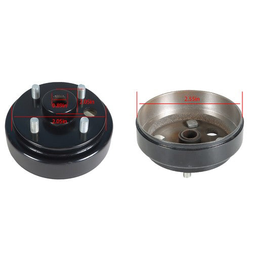 30 Teeth Rear Wheel Brake Hub Drum 1991+ For EZGO TXT RXV 4 Cycle Gas Golf Cart