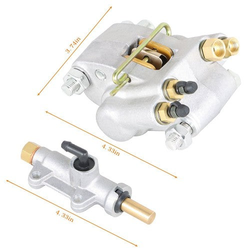 For Polaris Sportsman 500 4X4 2000 ATV Rear Brake Caliper & Master Cylinder New