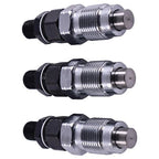 3X Fuel Injector SBA131406340 for New Holland TC24D TZ22D TZ25DA Case DX25E DX24