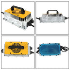 36Volt 18AMP Lithium Onboard Battery Charger Yellow For EZGO TXT Golf Carts