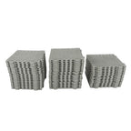 55PCS 12 x 12in Interlocking Drainage Floor Tiles Modular Interlocking Tile Gray