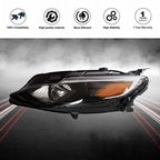 Fit For Chevy Malibu 2019-2020 Headlight Assembly Set Left Driver Side LH Clear