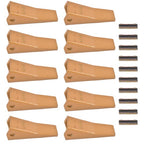 23 230 Series 230S Bucket Teeth with 23TF/23FP Flex Pins for Excavator 10 Piece