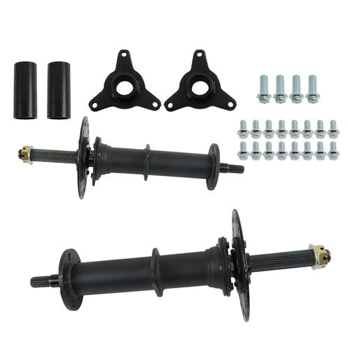 Fit For 6 Inch and 7 Inch wheels 40 Inch Rear Axle Kit with 3 Stud Hub New