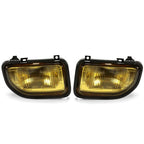 Set Fog Lights Yellow For Toyota MR2 1991-1995 Front Bumper Lamps With Bulbs