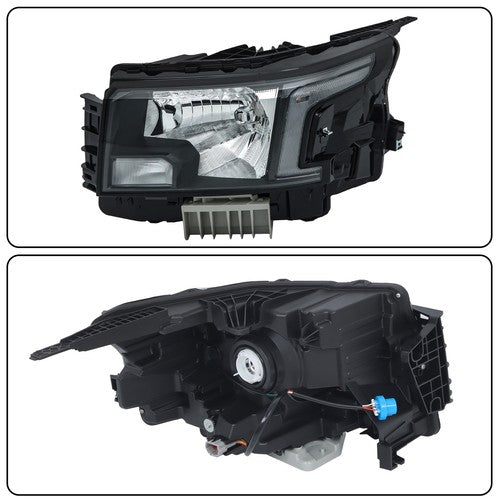 Headlamp Left Side Headlight No Bulbs For Nissan Frontier 2022 23 Black Halogen