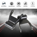 Pair of Rear Leaf Spring Shackle Kit For Dodge Ram 2500 3500 Truck 1994-2002