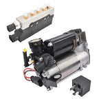 Air Suspension Compressor Pump + Valve Control Unit For Mercedes S-Class W220