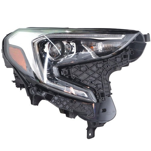 Xenon HID Clear Chrome Projector Headlights Right Set For GMC Terrain 2018-2021