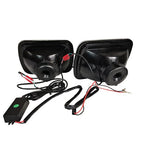 7X6" 5x7 7 Colors Change RGB LED Halo Headlights Lamps Driver & Passenger Side