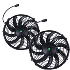 2X 12V Cooling Fan 78-1560 1001050 for Thermo King Tripac and Evolution APU