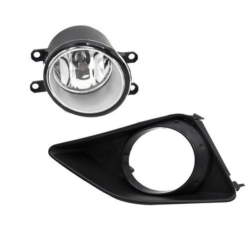 Pair Clear Bumper Driving Fog Lights Lamps w/Switch for 2009-2010 for Toyota Corolla
