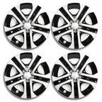 4Pcs/Set 17'' Wheel Rim Cover Hubcaps Trim Rings Caps For 2013-2018 Toyota Rav4