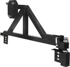 Black Spare Tire Carrier For 2003-2009 HUMMER H2 Rack w/ Drop-down Option Rear