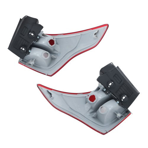 For Ford Escape 2013 2014-2016 Left+Right Side Rear Tail Light Brake Lamp Chrome
