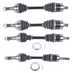 4x CV Axles Set Front Rear Left Right for Can-Am Outlander Max 500 650 850 1000R